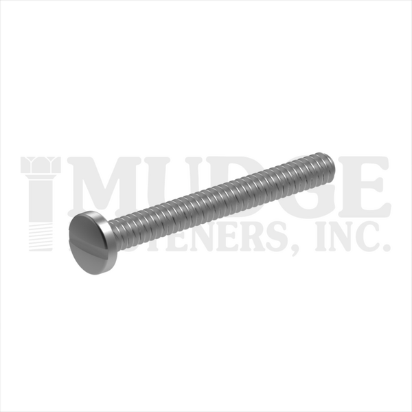 DIN85M0410SS M4-.7 X 10MM SLOT PAN MACHINE SCREW STAINLESS STEEL